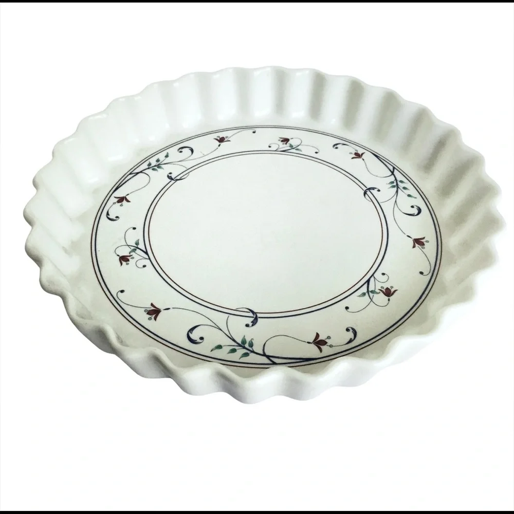 MIKASA Intaglio Annette Quiche Pie Tart Pan